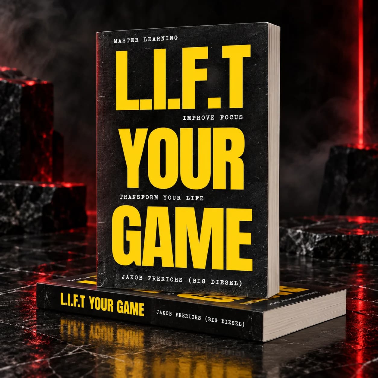 L.I.F.T Your GAME promotional book artwork