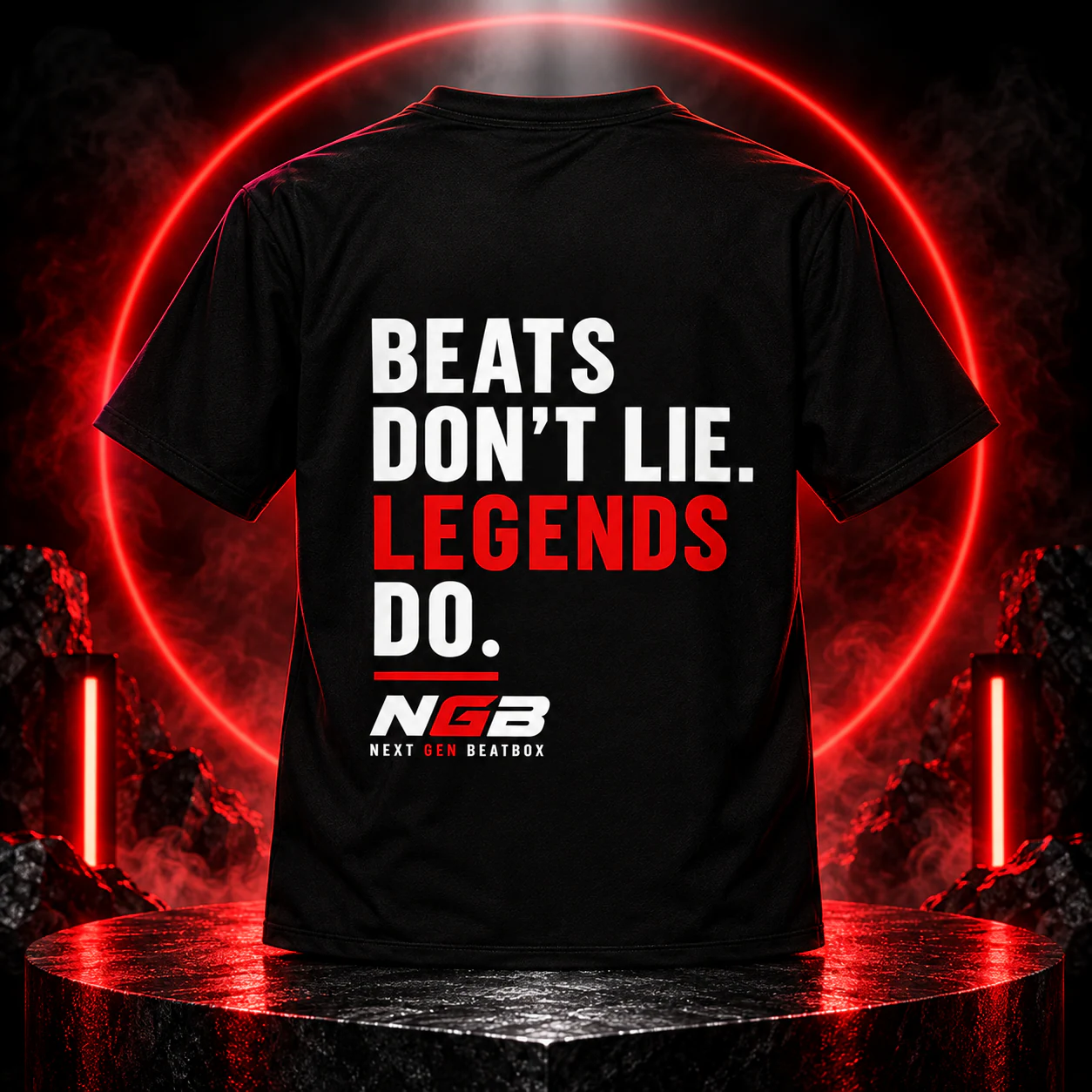 NGB Beats dont lie tee preview artwork