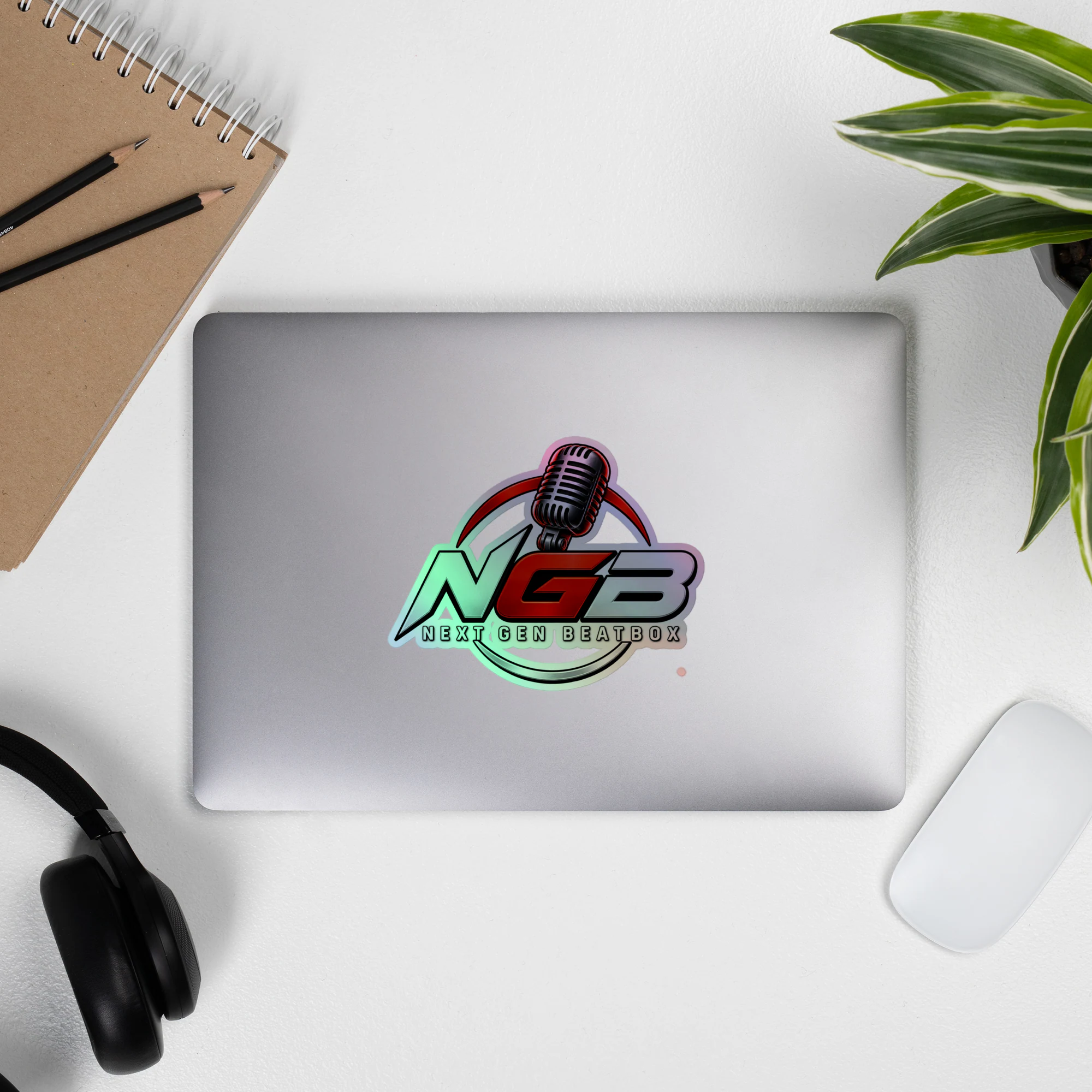 NGB Holographic sticker preview artwork